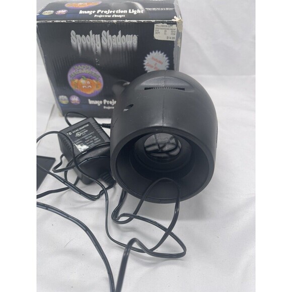 SPOOKY SHADOWS Image Projection Light HALLOWEEN 3 Color Slides - Picture 7 of 16